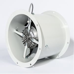 Fischbach axiál ventilátor hátulsó nézet